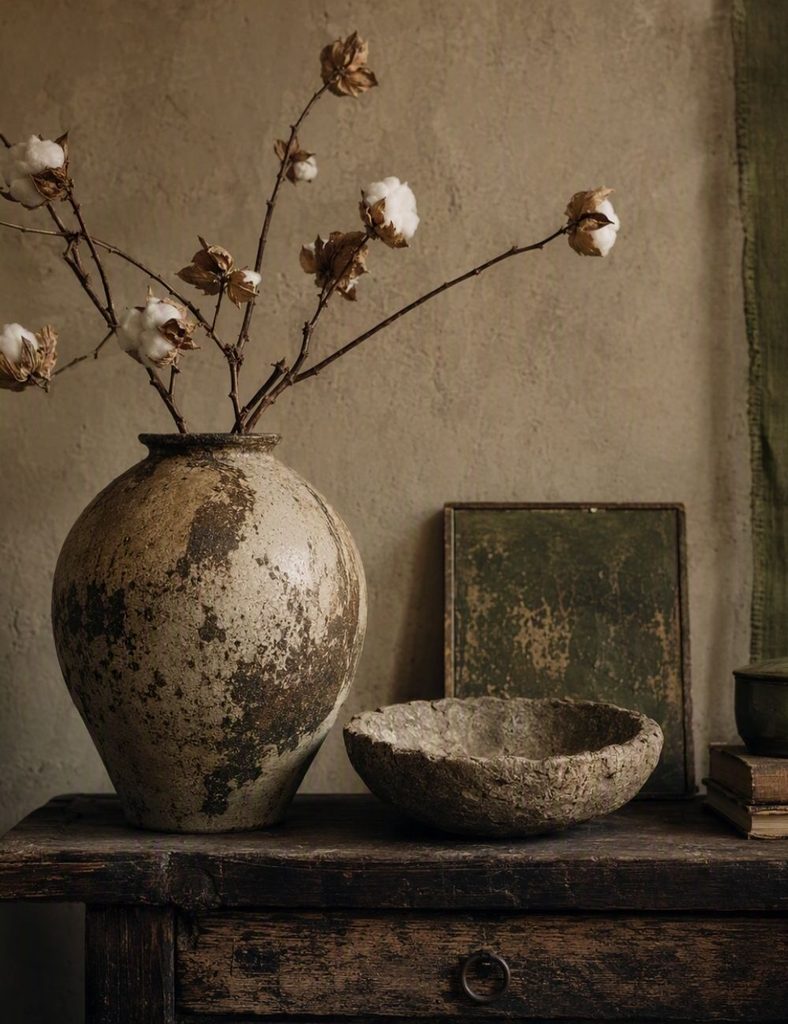 Incorporate Earthy Decorative Accessories